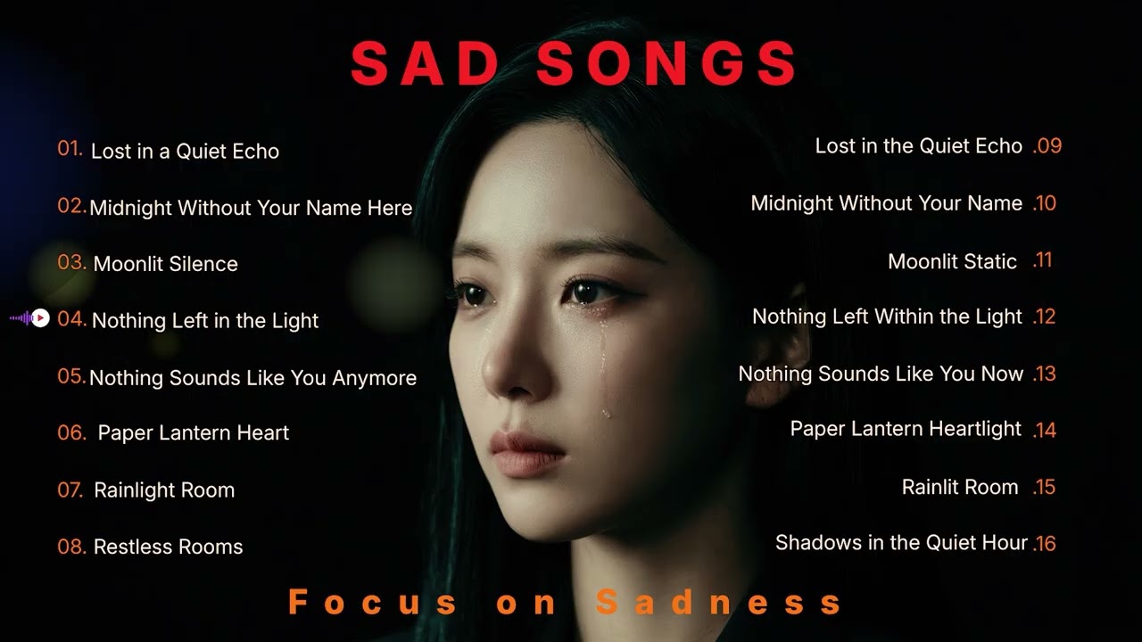 I am sad because of you | Best sad songs playlist 2026 [Mories5Years]