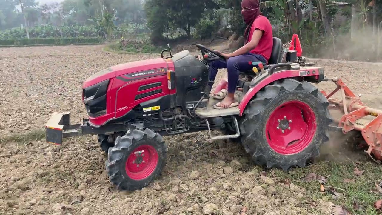 ￼ Mahindra small tractor 🚜 #mahindratractor #tractor #longvideo #viralvideo 