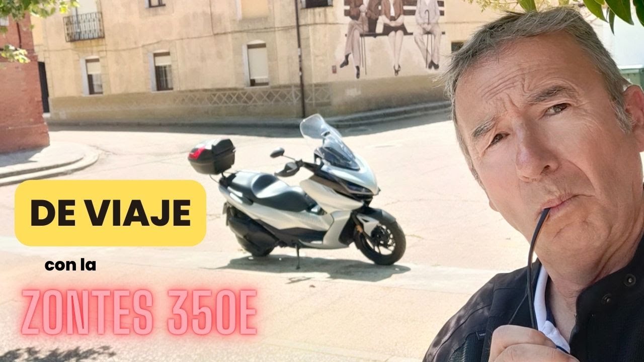 De VIAJE con la ZONTES 350E  -   Parte 1