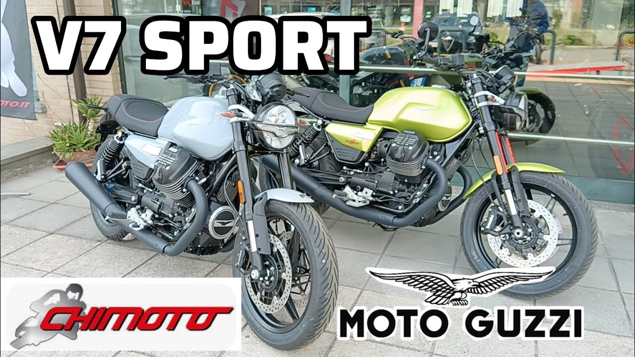 MOTO GUZZI V7 SPORT @CHIMOTO CON ALICE