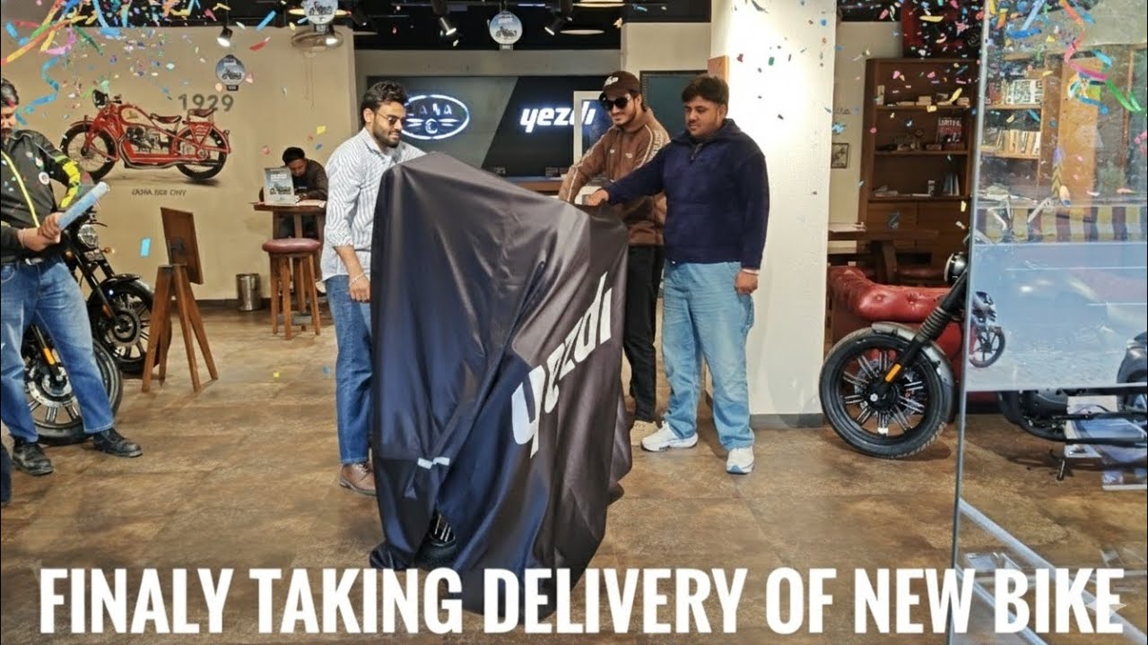 New Bike Delivery 🎉🎉 / Motovlog
