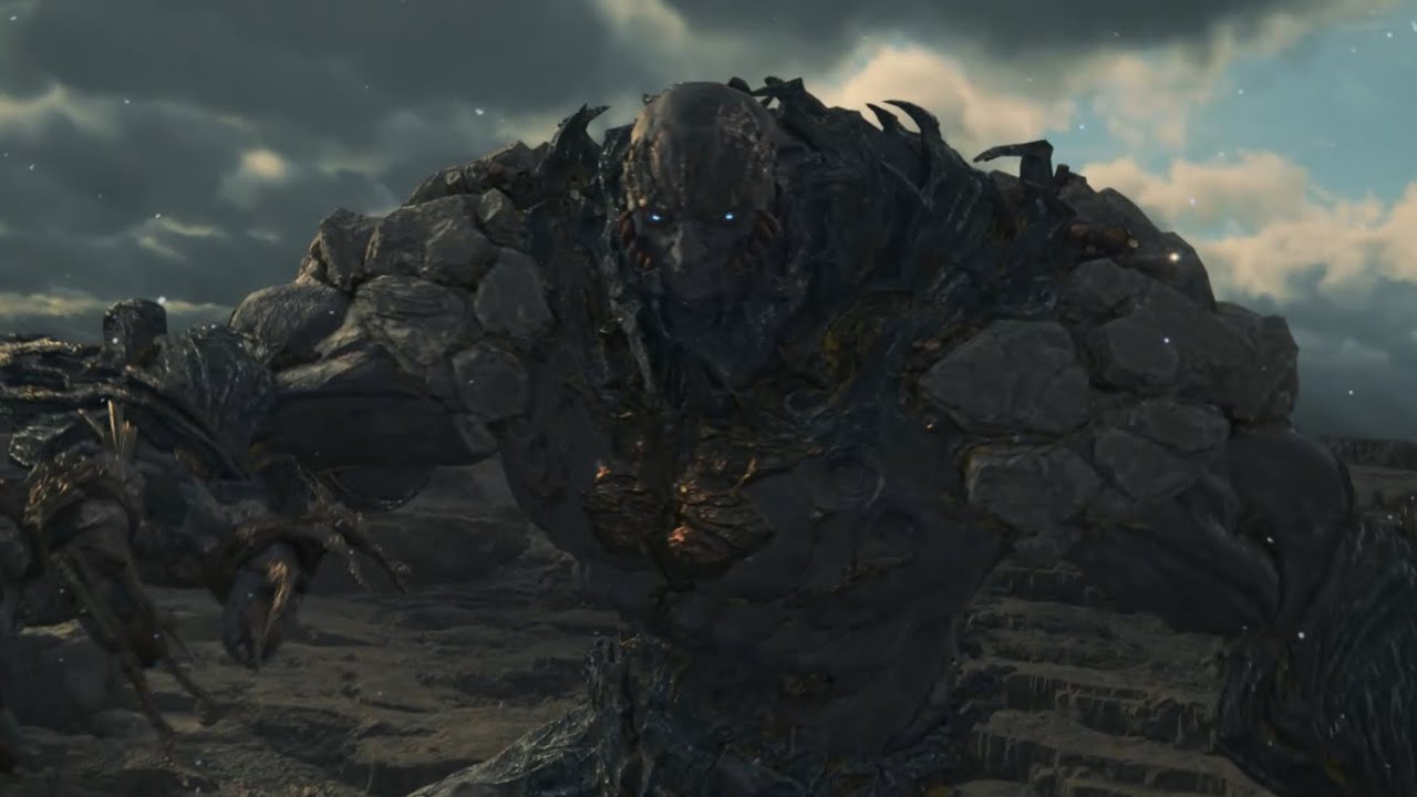 Final Fantasy XVI- one of the best monster scenes ps5 