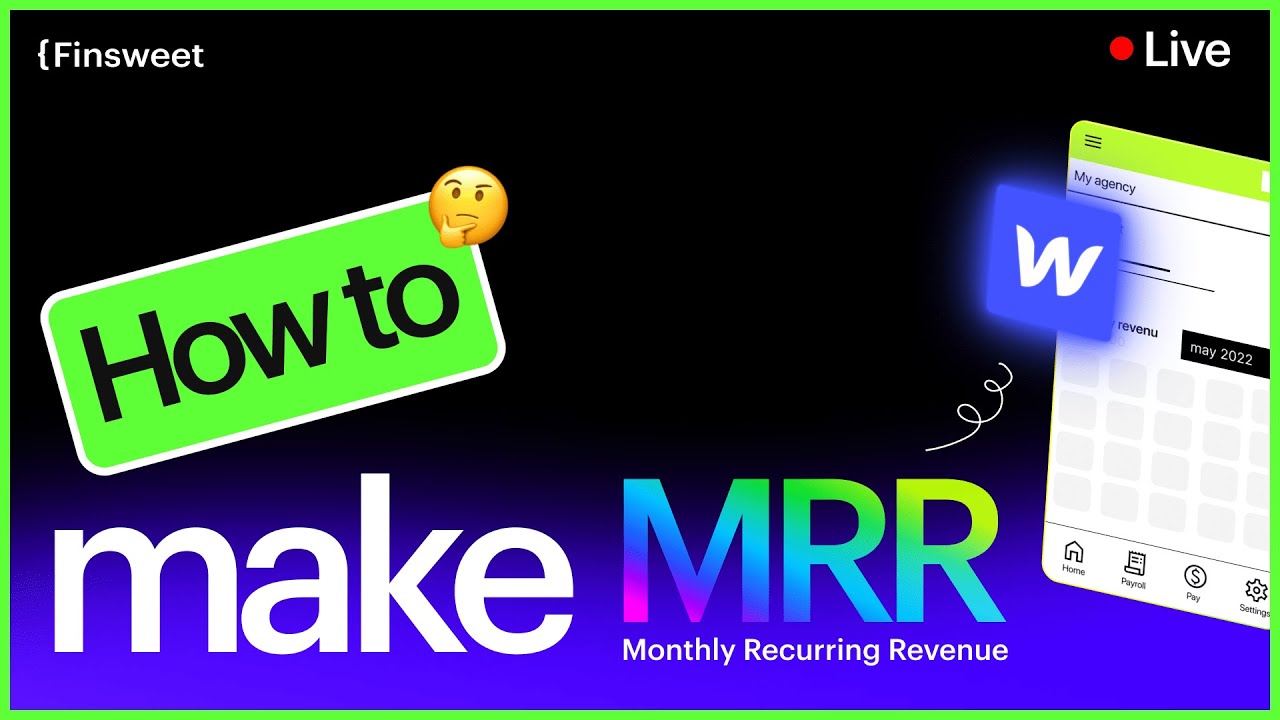 #31 - How to build consistent income with Webflow