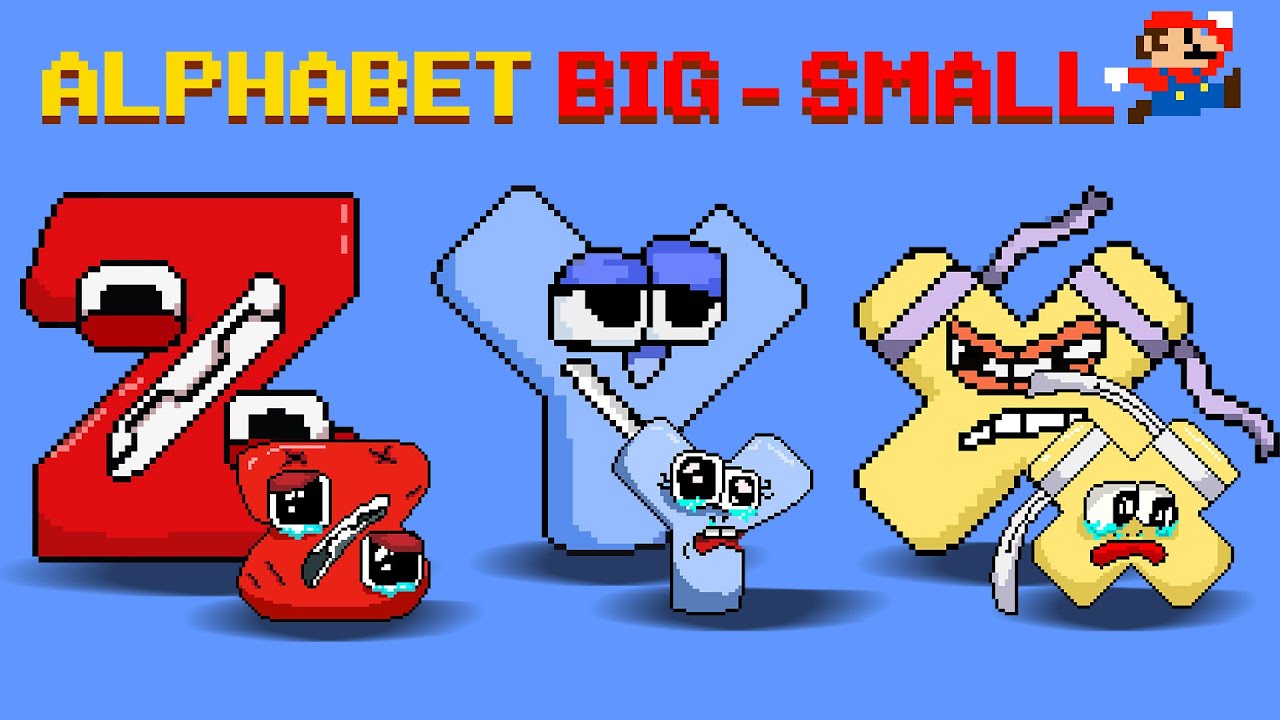 Alphabet Lore (A - Z...) Compilation Big & Small | Alphabet Lore But It's Reverse | GM Animation