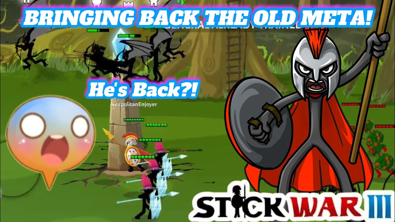 How to REALLY play Spearsor in Stick War 3 Multiplayer! 😎