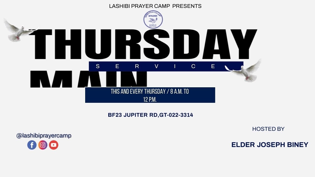 YOU ARE WATCHING THE THURSDAY MAIN  SERVICE  . ..... 26.02.2026