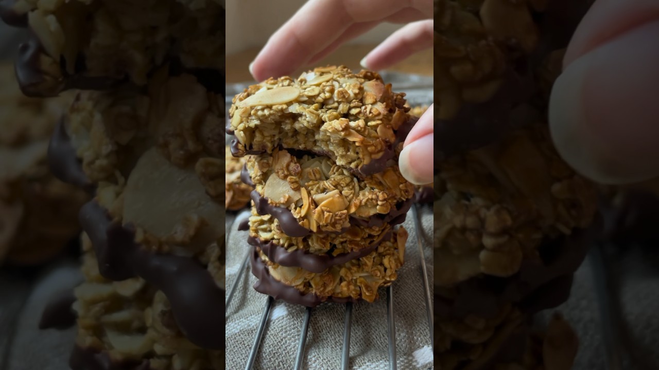 Biscuits aux flocons d&rsquo;avoine &agrave; tester absolument 🤤