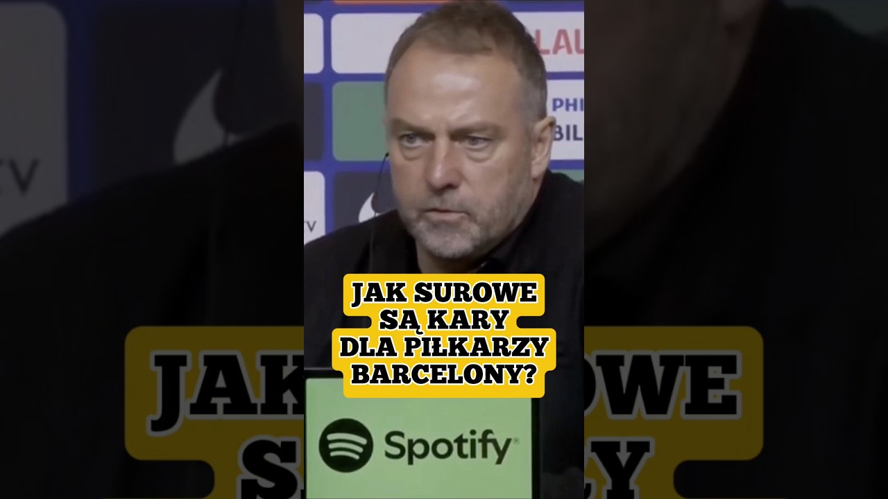 Jak surowe są kary dla piłkarzy Barcelony? #piłkanożna #fcbarcelona #polska
