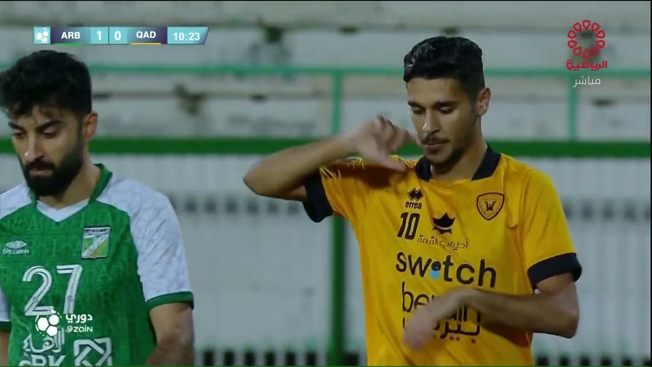 مباراة العربي × القادسية - دوري زين الممتاز لكرة القدم - الجمعة 11/11/2022