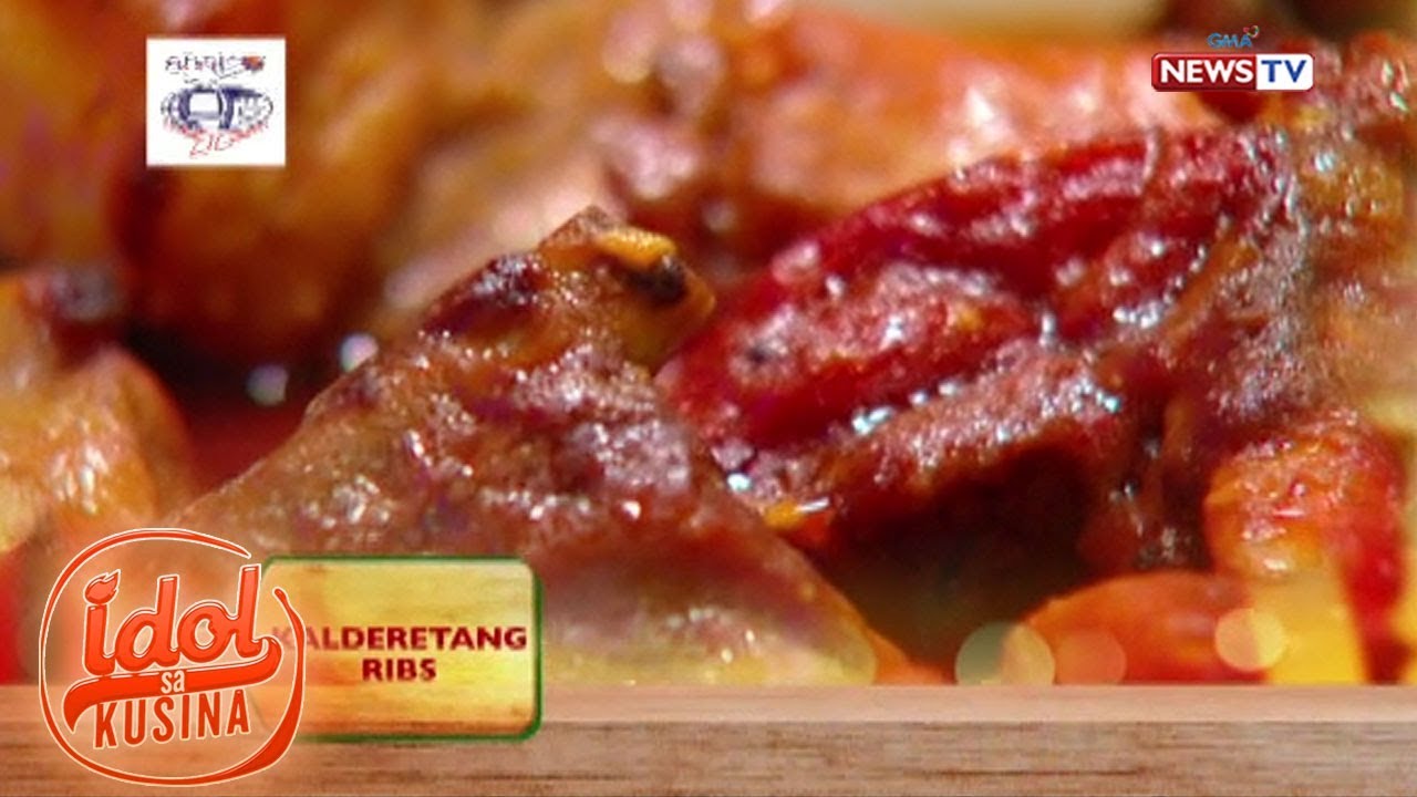 Idol sa Kusina: Kalderetang Ribs