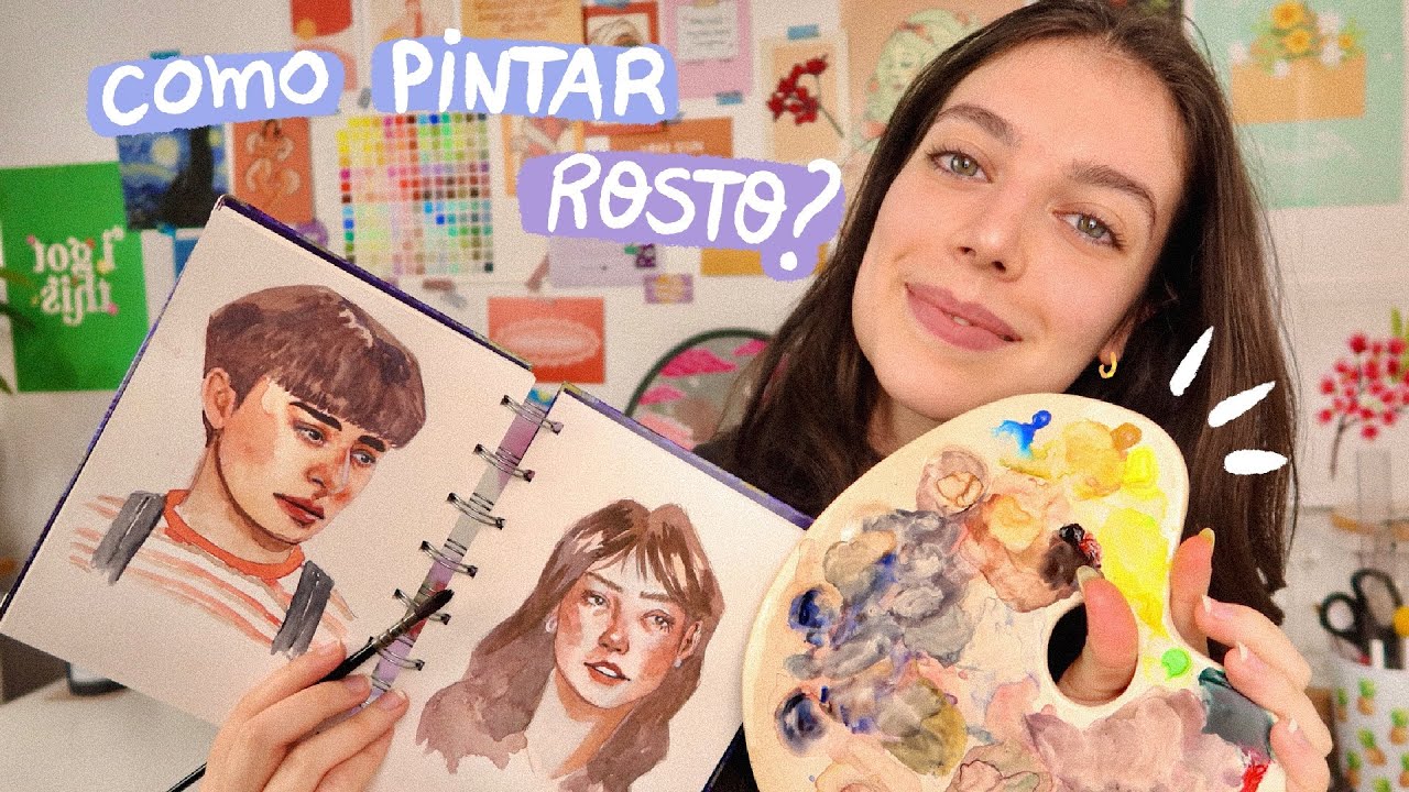 5 DICAS PARA PINTAR ROSTO EM AQUARELA