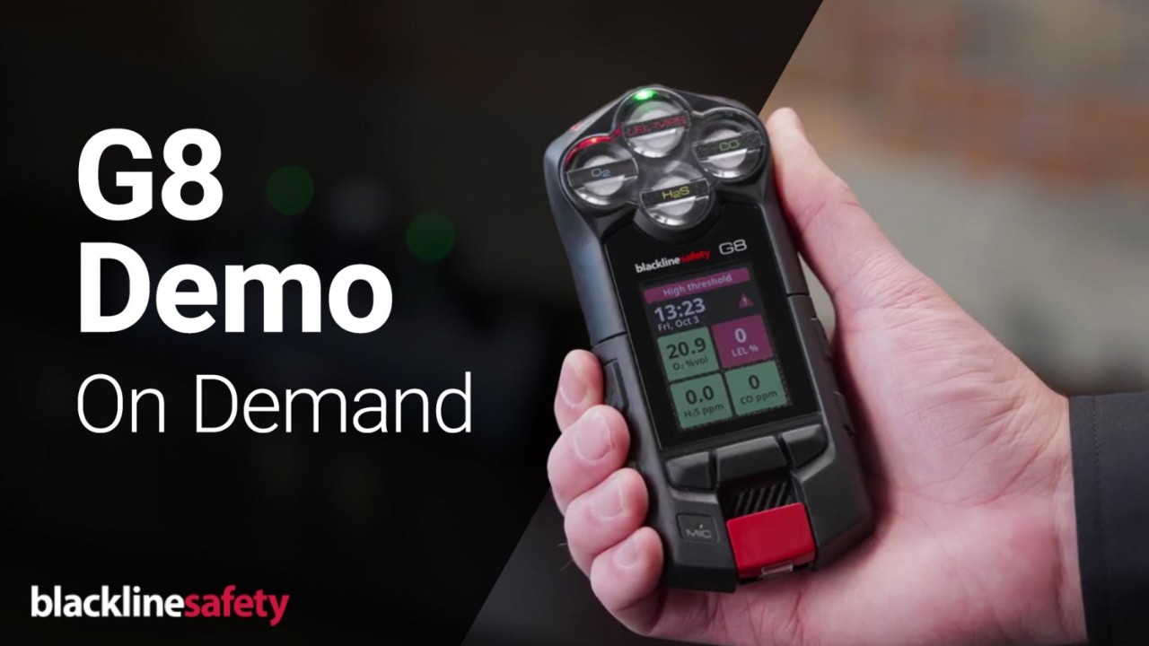 G8 Demo OnDemand - Gas Detection Systems | Blackline Safety - Lone Worker Safety