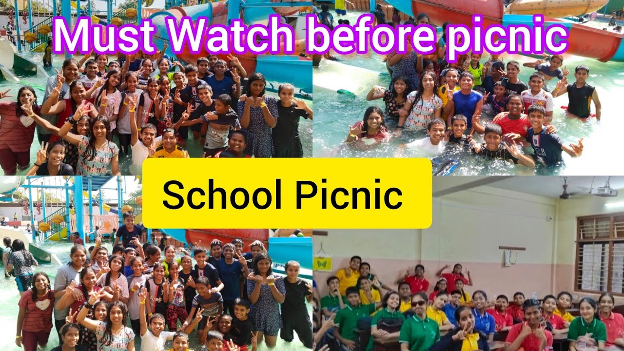 School Picnic 🎒 /Tips For Packing bag for Picnic @Waterpark||Picnic✨ part 2