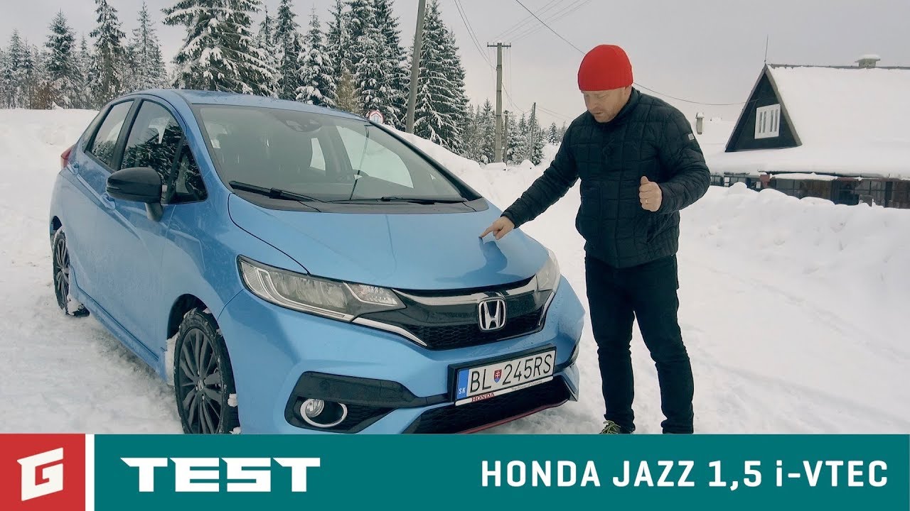 Honda Jazz 1,5 i-VTEC Dynamic 2018 - GARAZ.TV - TEST - Rasťo Chvála
