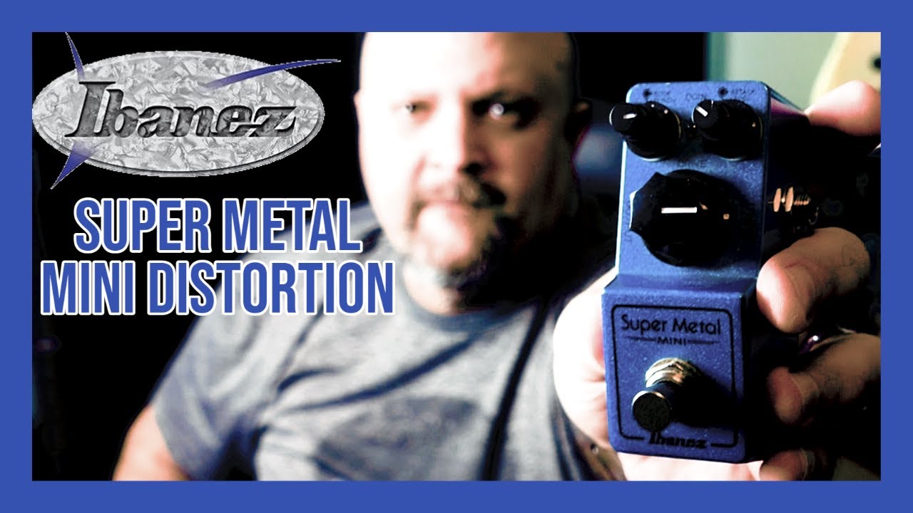 It's Small, It's Tiny, It's Wee, It's...HEAVY?  Ibanez Super Metal Mini Distortion!