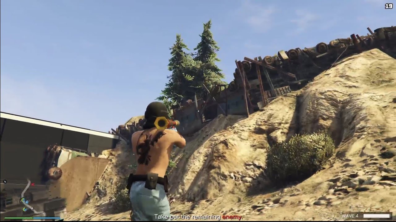 GTA V Online Survival - 7 - @ Dirt Road - Creator - Stubbornheart86