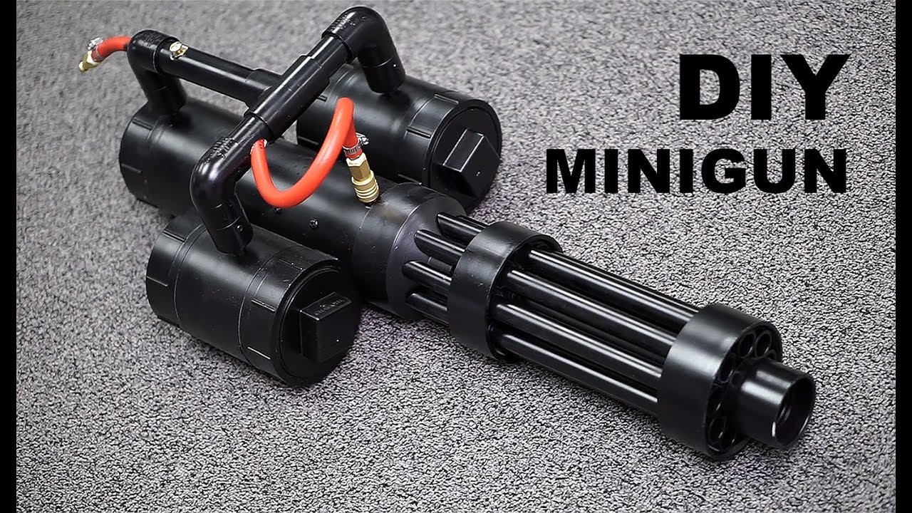 DIY Minigun VS Office