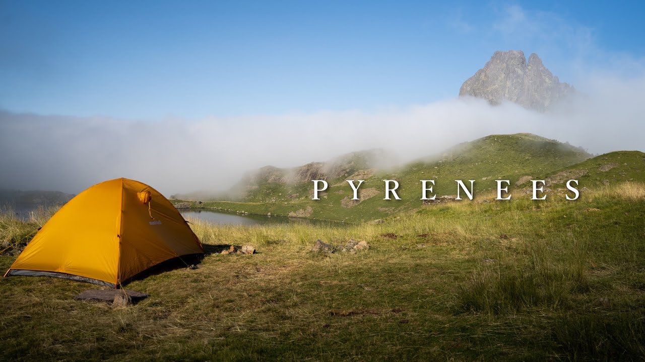 【ピレネー山脈③】静かな湖畔でソロテント泊。