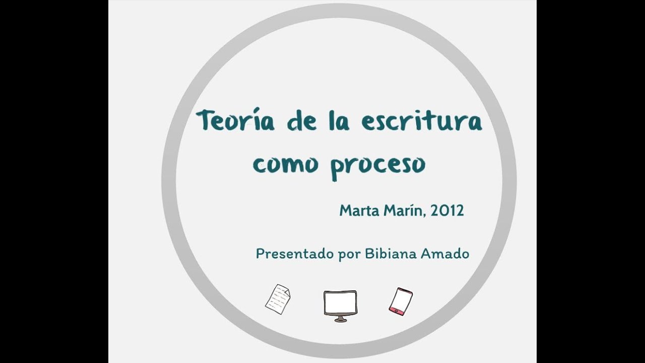 Proceso de escritura