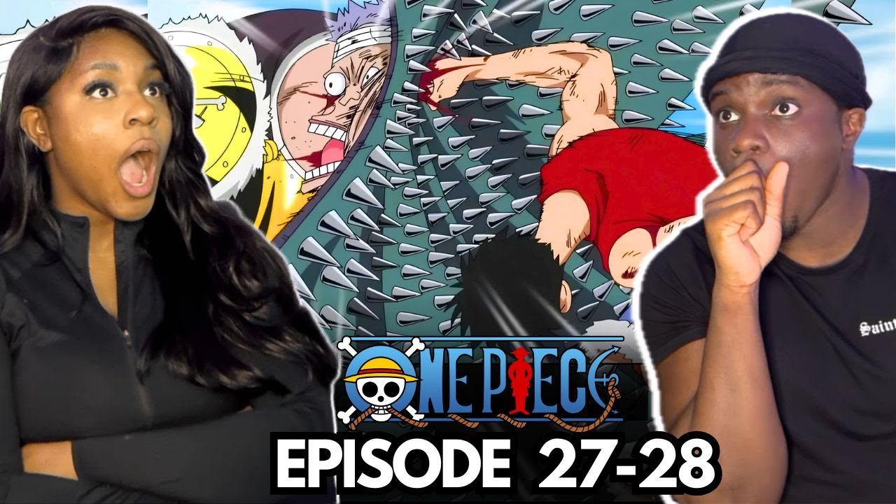 LUFFY VS DON KRIEG!! ONE PIECE HATER REACTS TO ONE PIECE EPISODE 27-28 FOR THE FIRST TIME | REACTION