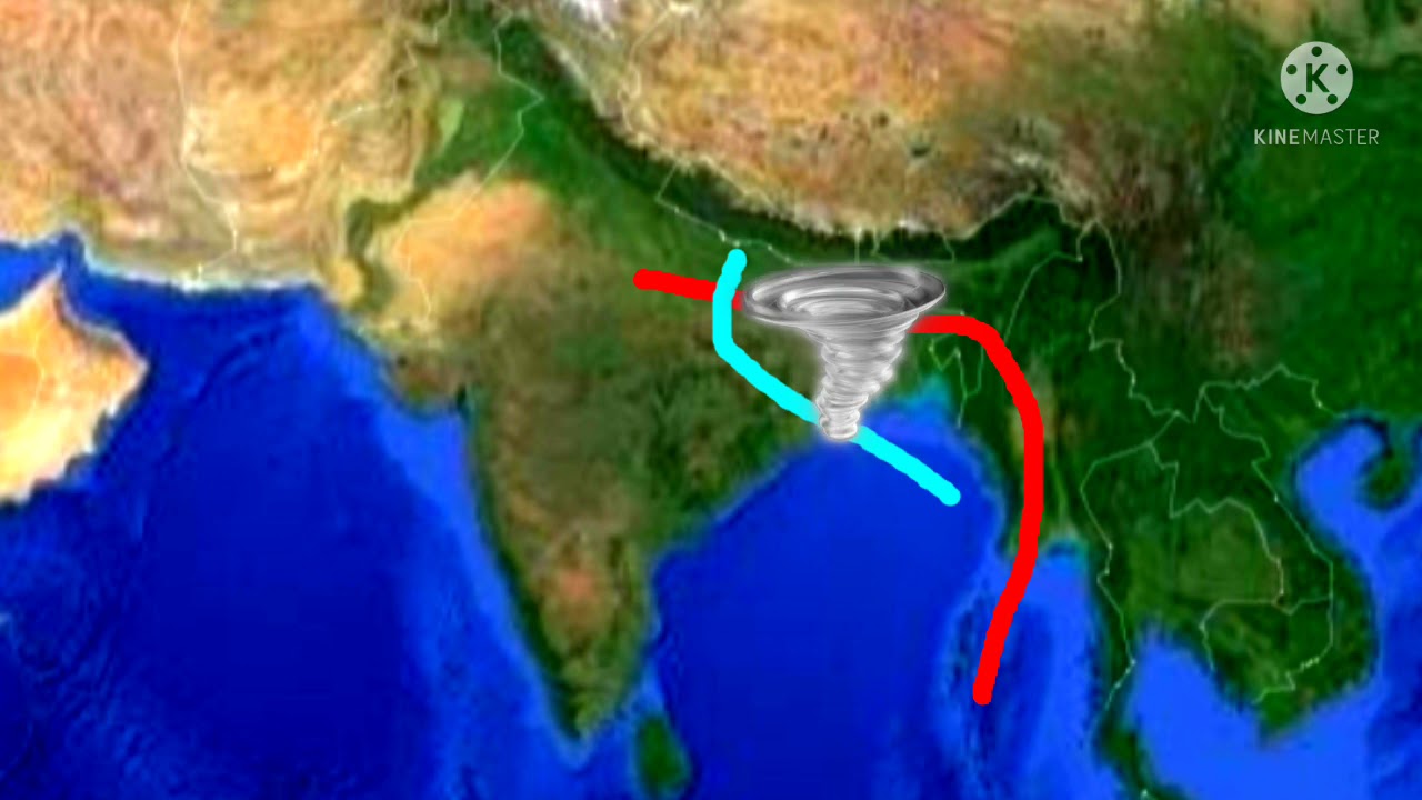 Bay of Bengal system live tracking information for India
