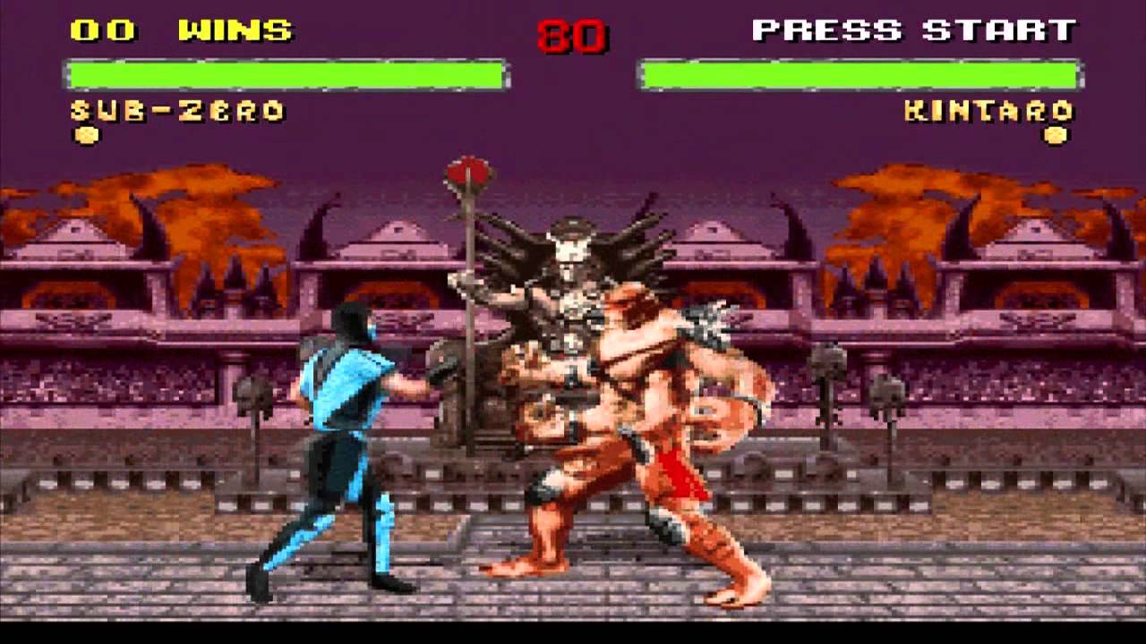 Коллекция глюков Mortal Kombat 2
