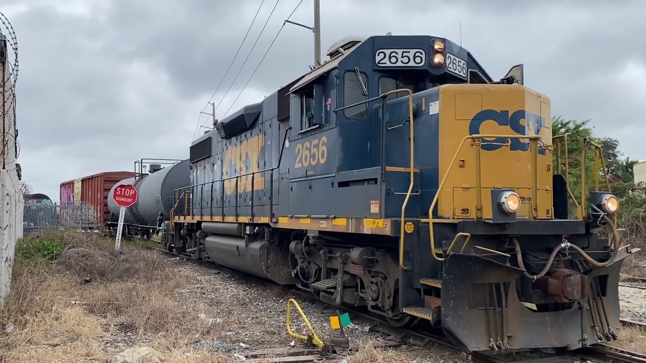CSX Downtown Spur и Brightline в 2021 году!