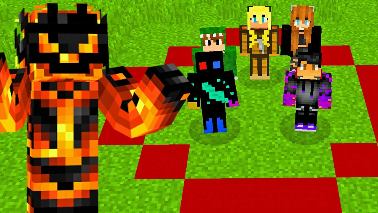 Den Sidste Som Forlader FIRKANTEN Vinder I Minecraft!