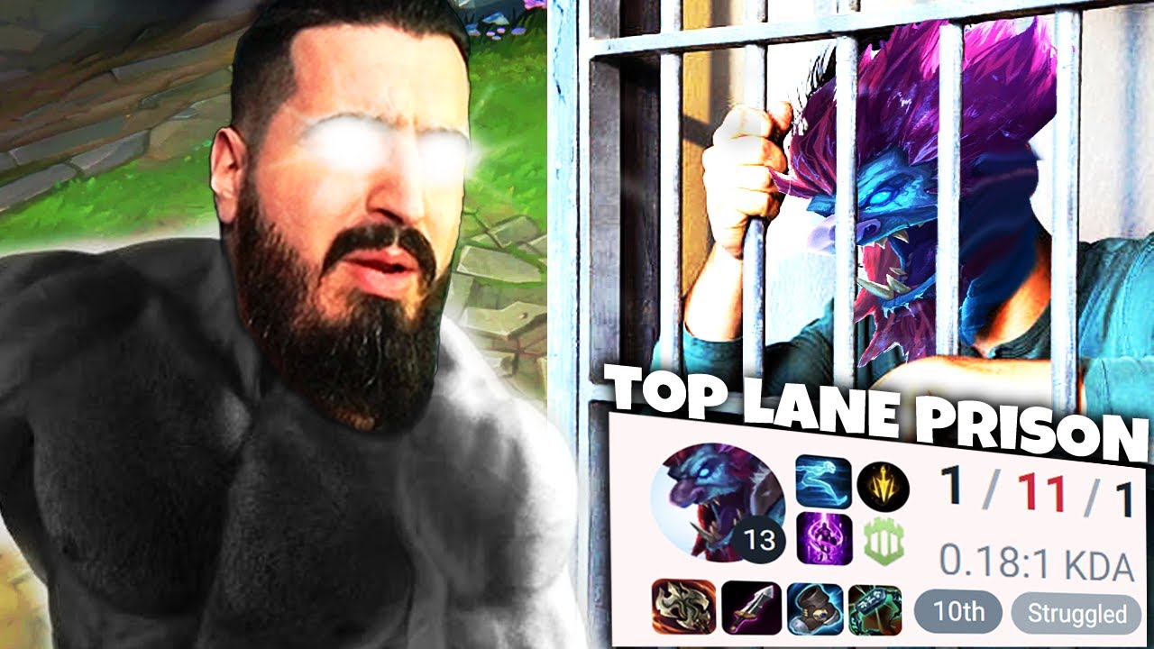 Welcome Trundle, to My League of Legends Top Lane SOLOQ PRISON