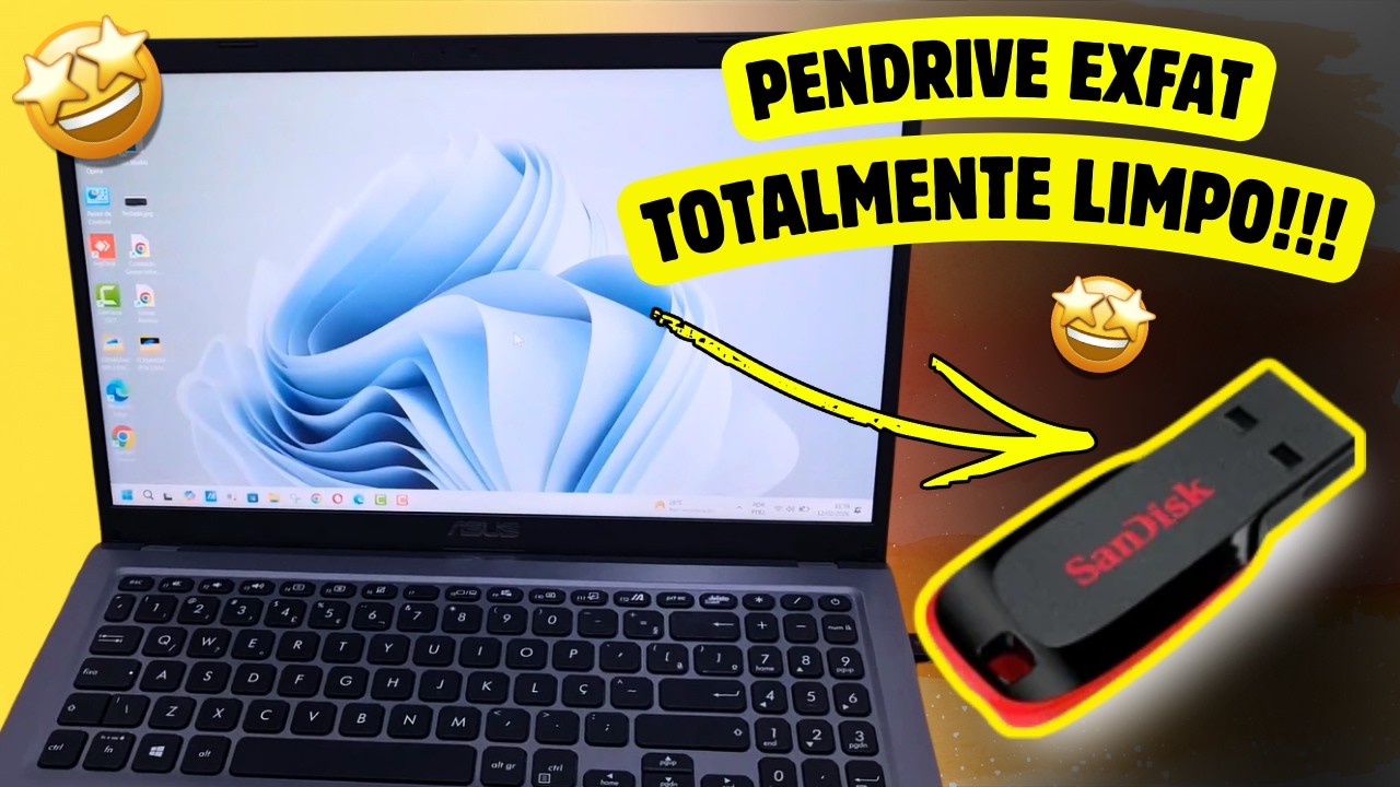Como Formatar Pendrive exFAT no Windows em 1 Minuto! (Rápido e Fácil)
