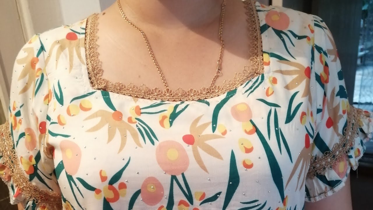Куйлак бичиб тикамиз Шьём платье We sew a dress.