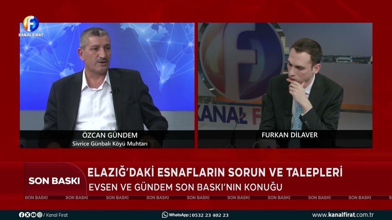 Furkan Dilaver İle Son Baskı Ferhat Evsen Özcan Gündem 08 01 2026