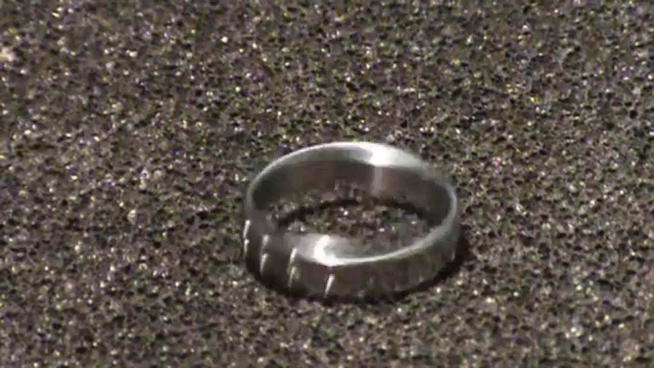 Making a Wedding Ring the Machinist way
