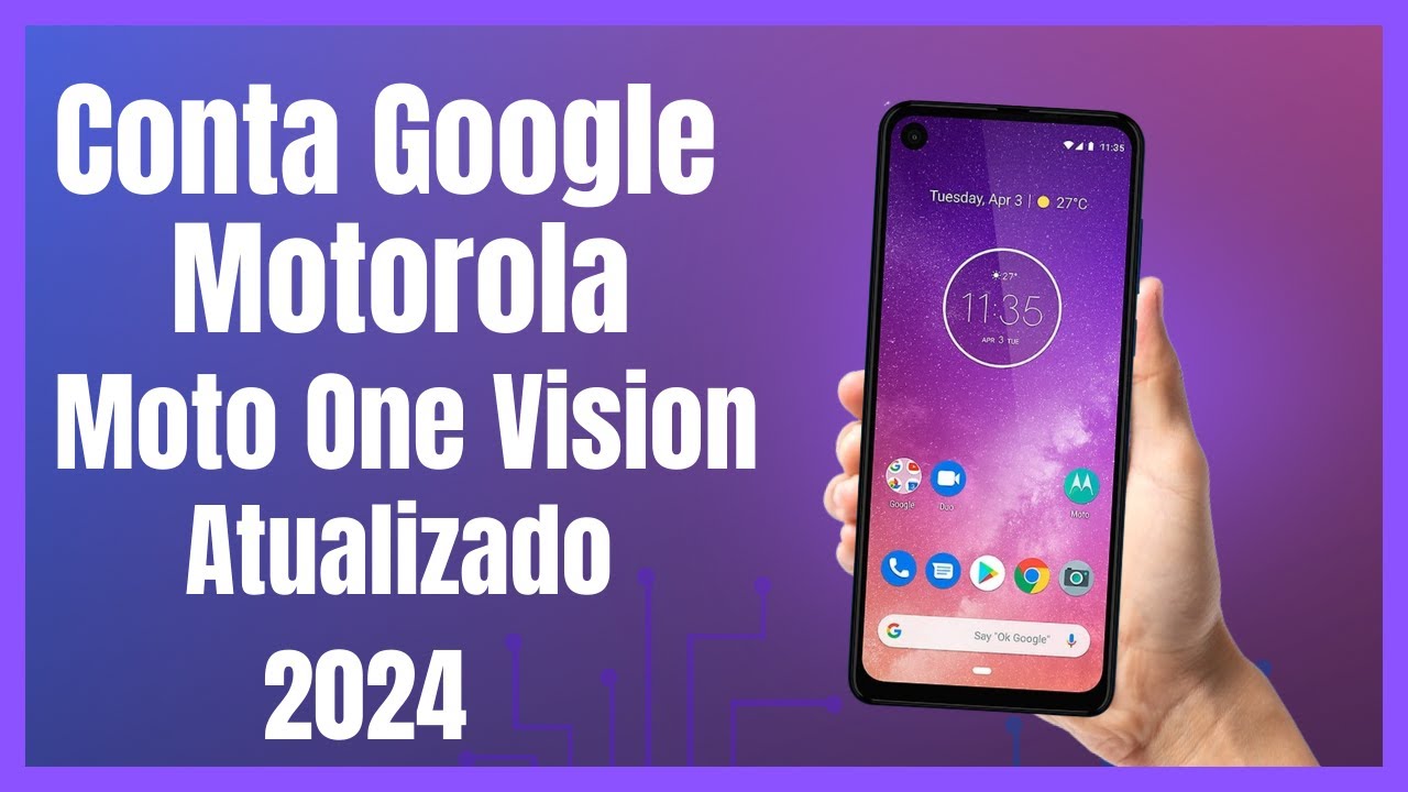 Remover Conta Google Motorola One Vision, Atualizado 2024 Sem PC, Método Rápido Android 11