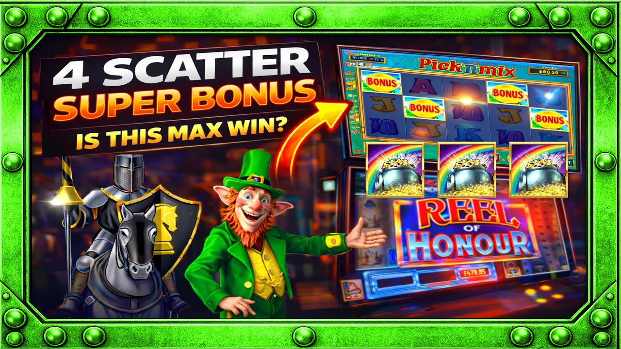 UK SLOTS: 4 SCATTERS SUPER BONUS! 😳 (MAX WIN?) | &pound;500 JACKPOT
