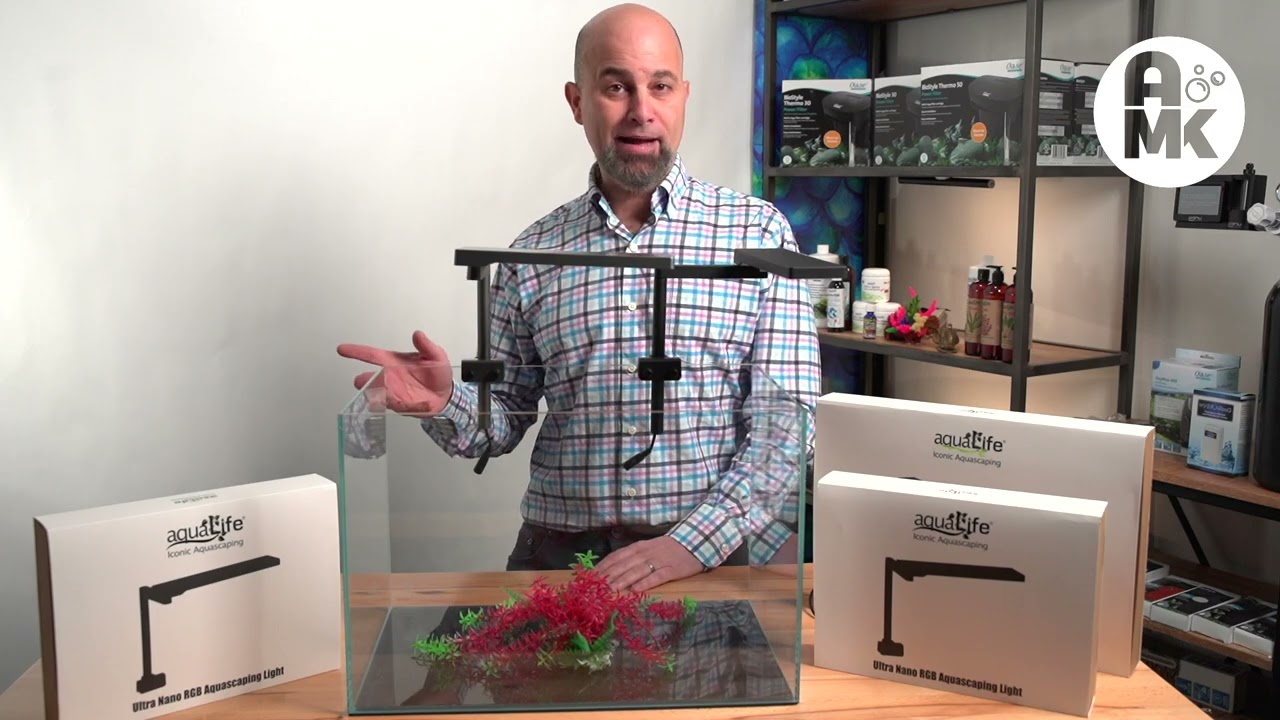 AMK aquaLife Nano Ultra aquascaping LED Aquarium Light Review