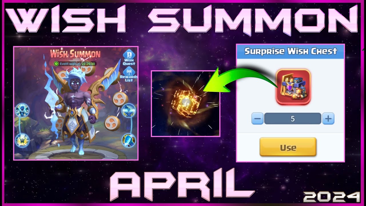 Sophia?! Thunder?! Fenix?!  Wish Summon April 2024 is here!