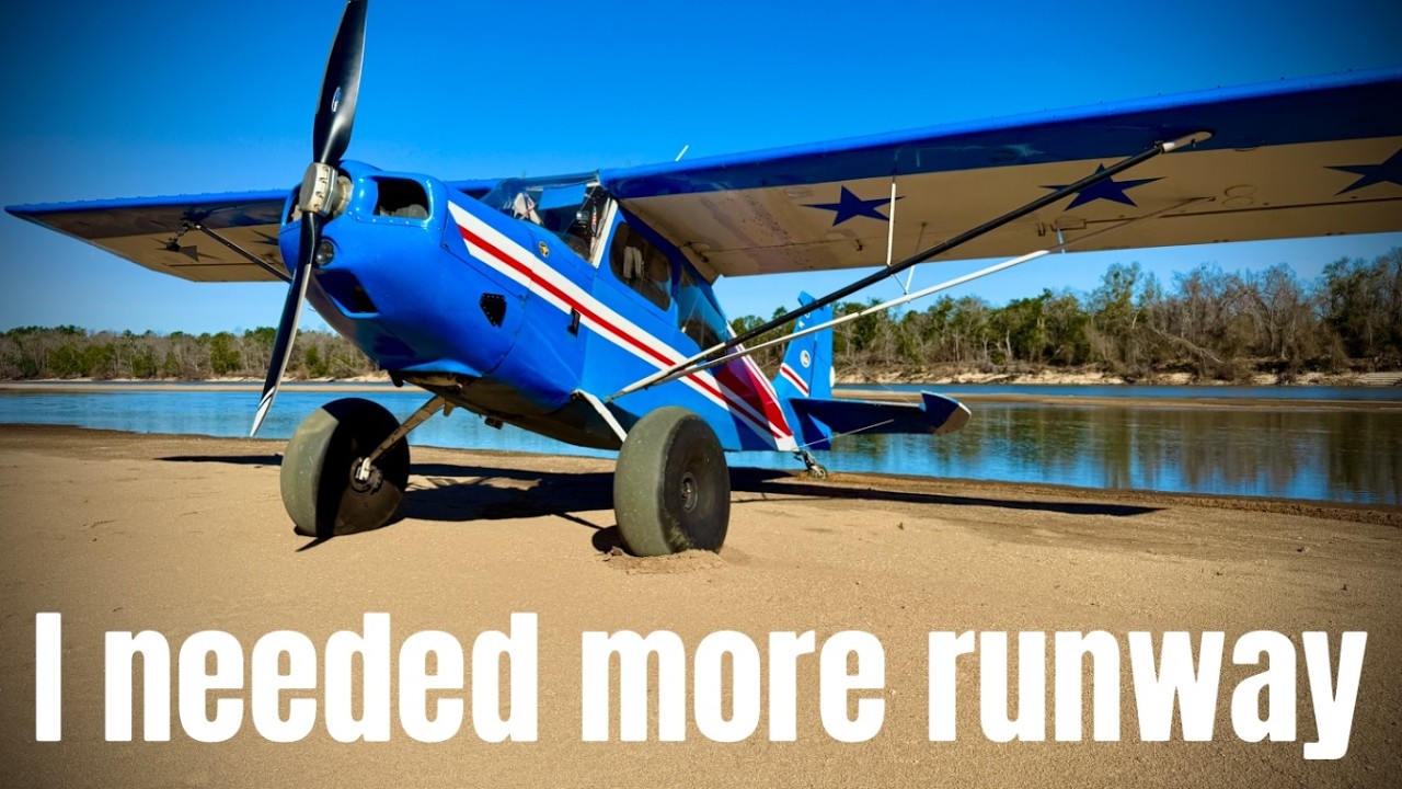 PROBLEMS from the start! Airplane backcountry flying.