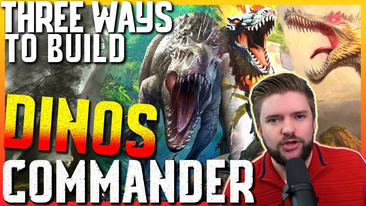 Три способа собрать ДИНОЗАВРОВ в Commander | Идеи колод EDH | Indominus Rex | Pantlaza | О нас |