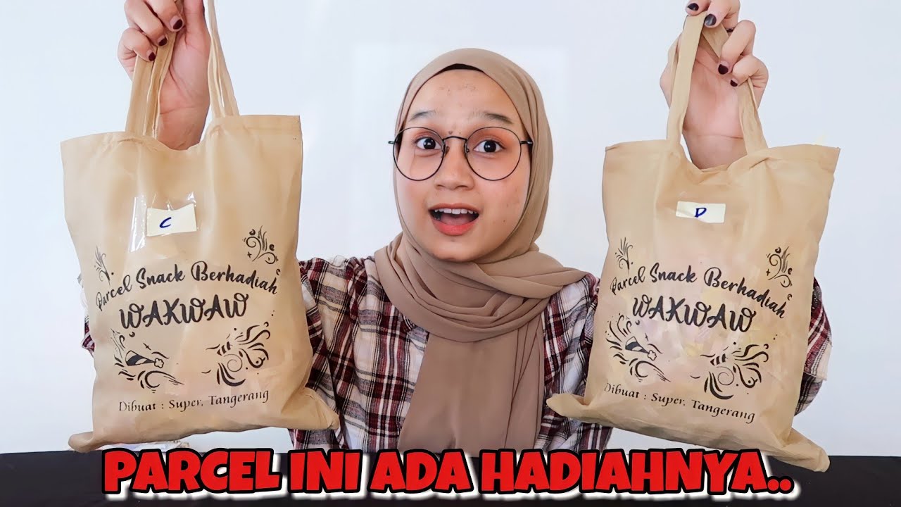 WADIDAWWW!! TERNYATA ADA PARCEL YANG ISINYA DUIT SEMUAAA..
