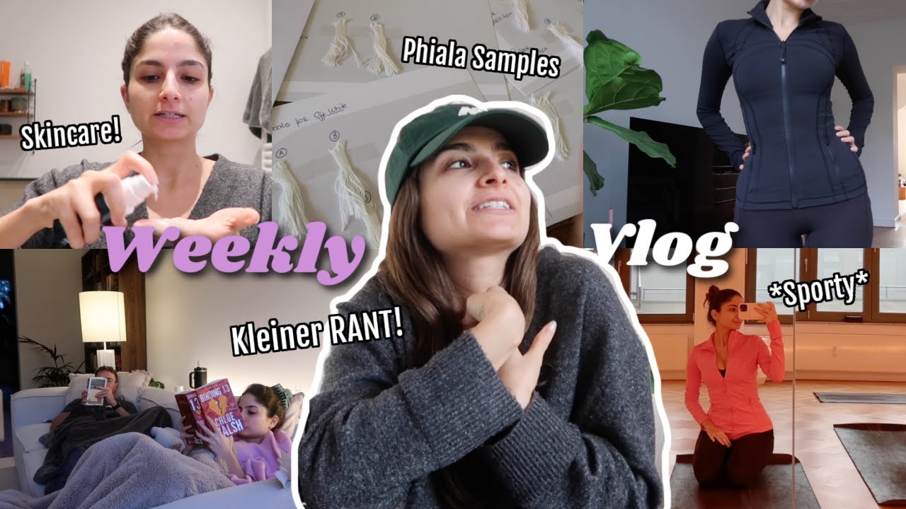 Skincare Routine, kleiner Rant, Phiala Samples, Sport &&& - WEEKLY VLOG