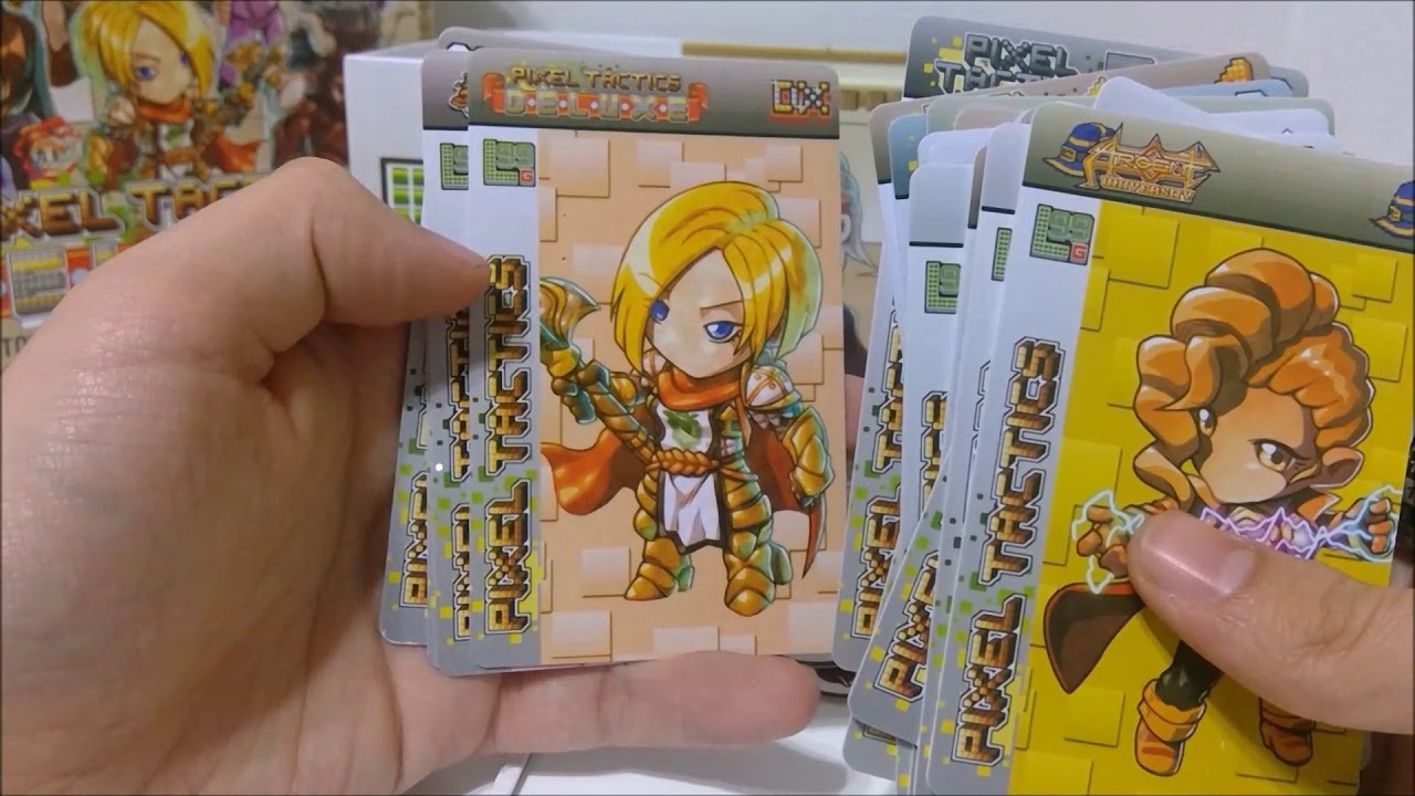 Unboxing Pixel Tactics Deluxe!