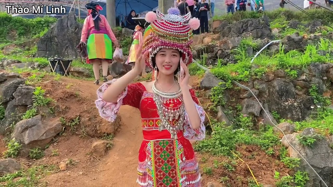 Tán Được Em Gái Hmong Xinh Nhất Chợ Tình Khau Vai Năm 2022 & Cái Kết - Gái Xinh Giàng Thị Váng