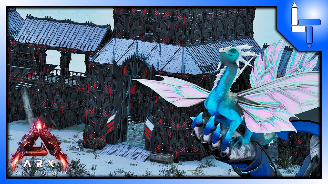 The New Base And Tons of LOOT! | ARK Lost Colony DLC | #16