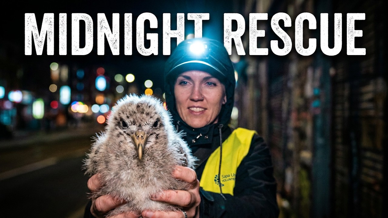 Saving Seabirds in Madeira at Night