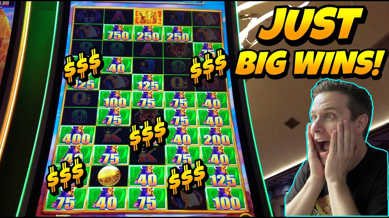 JUST BIG SLOT WINS!  My best recent hand pays and huge wins!