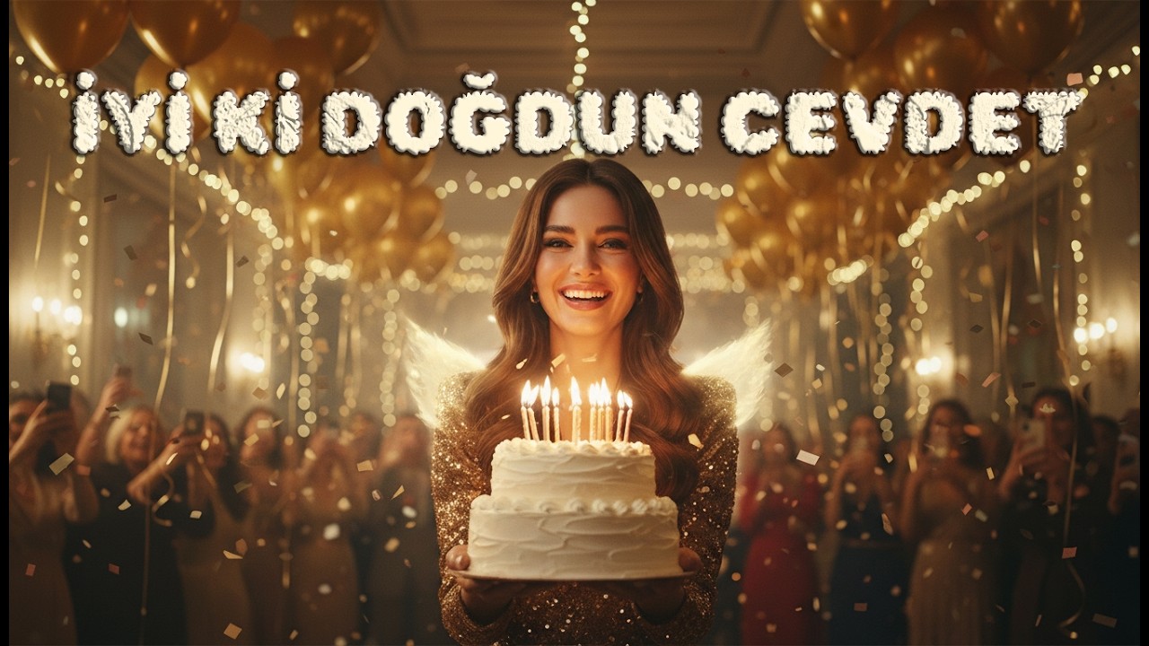 Doğum Günün Kutlu Olsun Cevdet - İsme Özel İyi Ki Doğdun Şarkıları