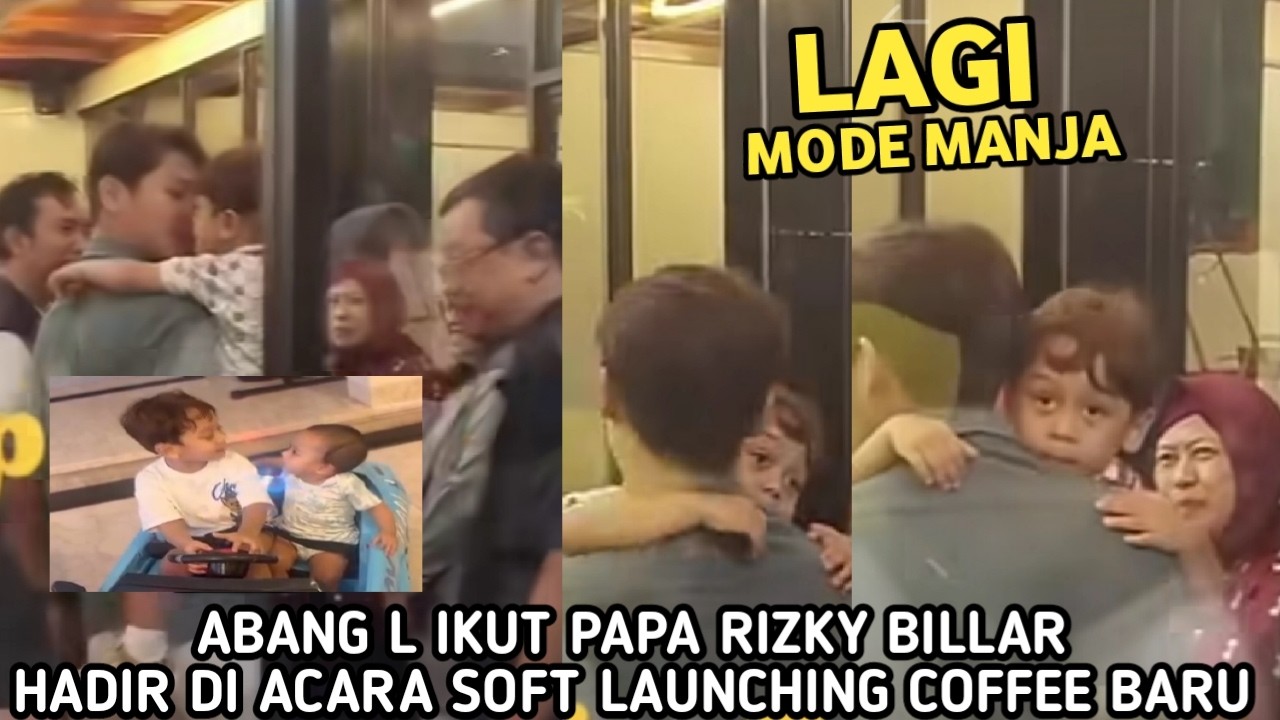 BISMILLAH LANCAR YA ! ABANG L TEMANI PAPA RIZKY BILLAR DI ACARA SOFT LAUNCHING COFFEE BARU DIDEPOK!?