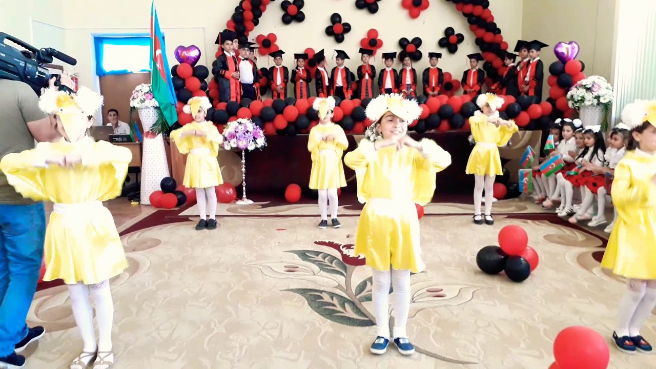 209 nömrəli məktəb. 4b sinfi Əlvida ilk müəllimim tədbiri. Cücələrim rəqsi
