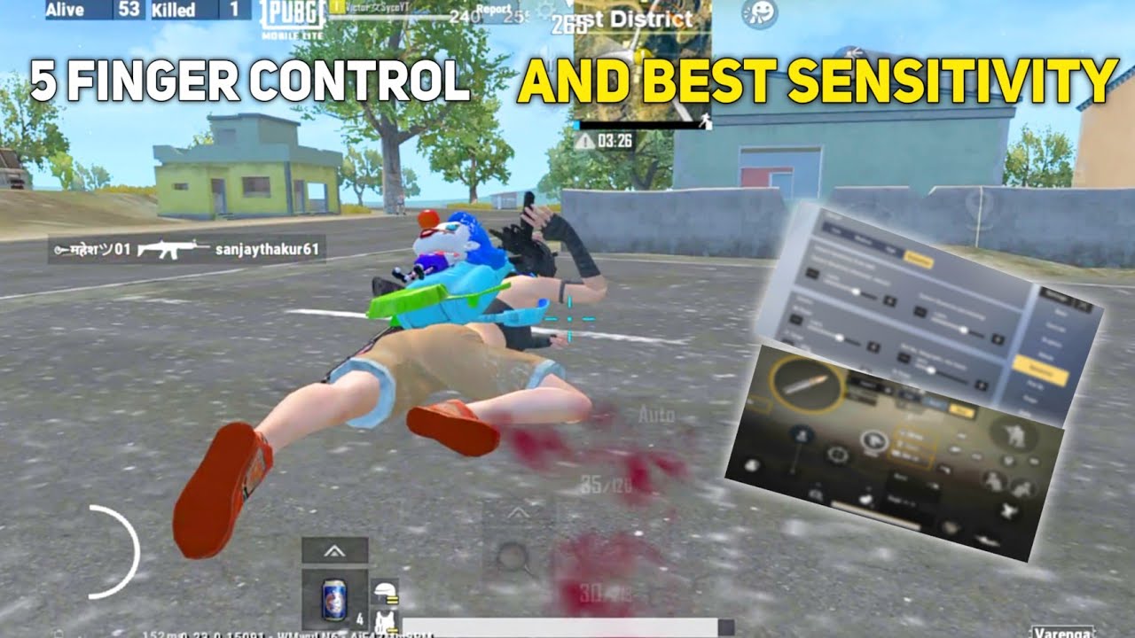 🔥 MY CONTROL AND SENSITIVITY | @GujjarXyt @louwangg @victorsycogaming3986